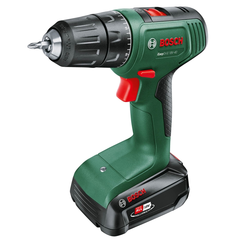 BOSCH BOSCH Easy Drill 18V-40 18v Drill Driver with 1x1.5ah Battery