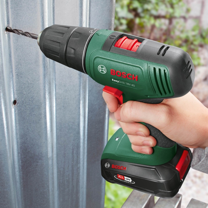 BOSCH BOSCH Easy Drill 18V-40 18v Drill Driver with 1x1.5ah Battery