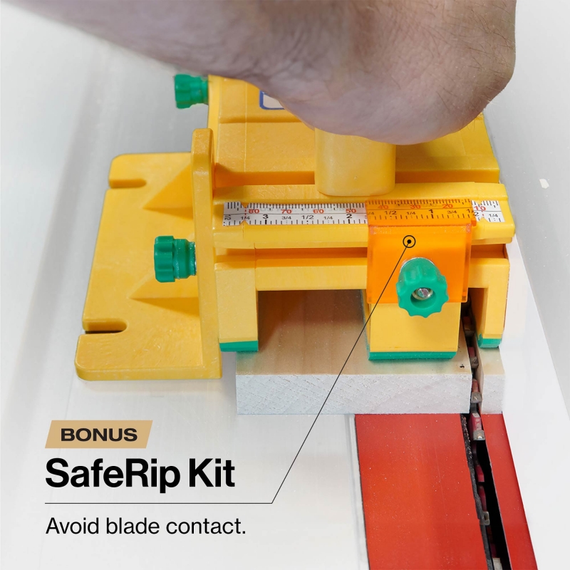 MICROJIG MICROJIG GR-100PLUS GRR-RIPPER 3D Pushblock + SafeRip Kit