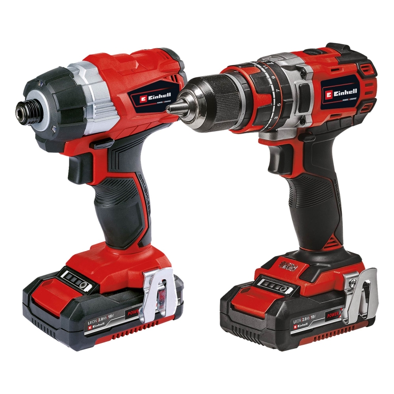 EINHELL EINHELL 4514209 TP-18v Brushless Twin Pack with 2x2ah Batteries