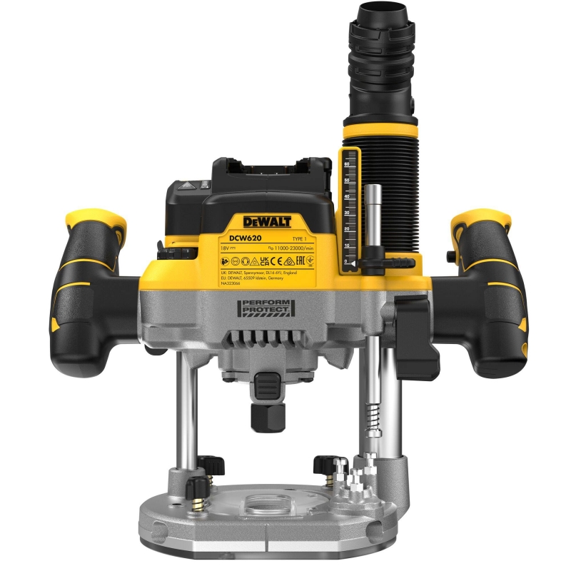 DEWALT DEWALT DCW620NT 18v Brushless 12mm Router BODY ONLY with Tstak Case