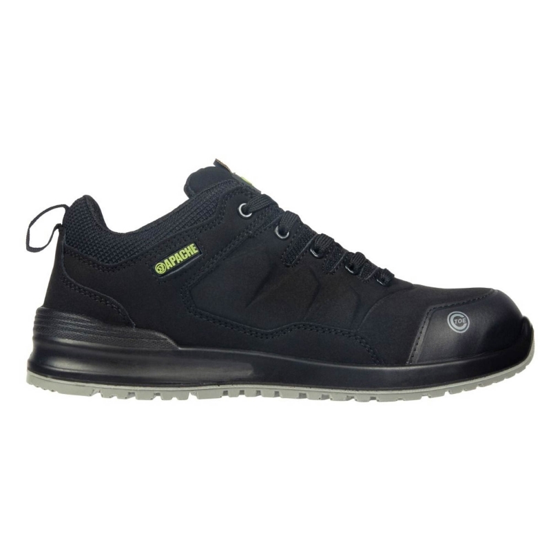 APACHE APACHE BRAMPTON Black Suede Trainers