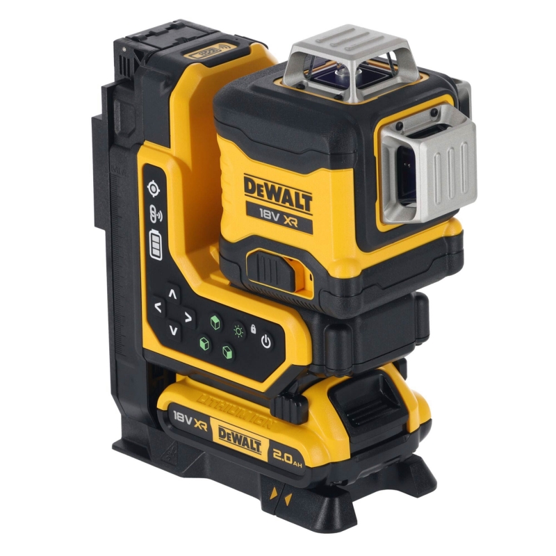 DEWALT DEWALT DCLE34035D1 18v Green Cross Line Laser with 1x2ah Battery