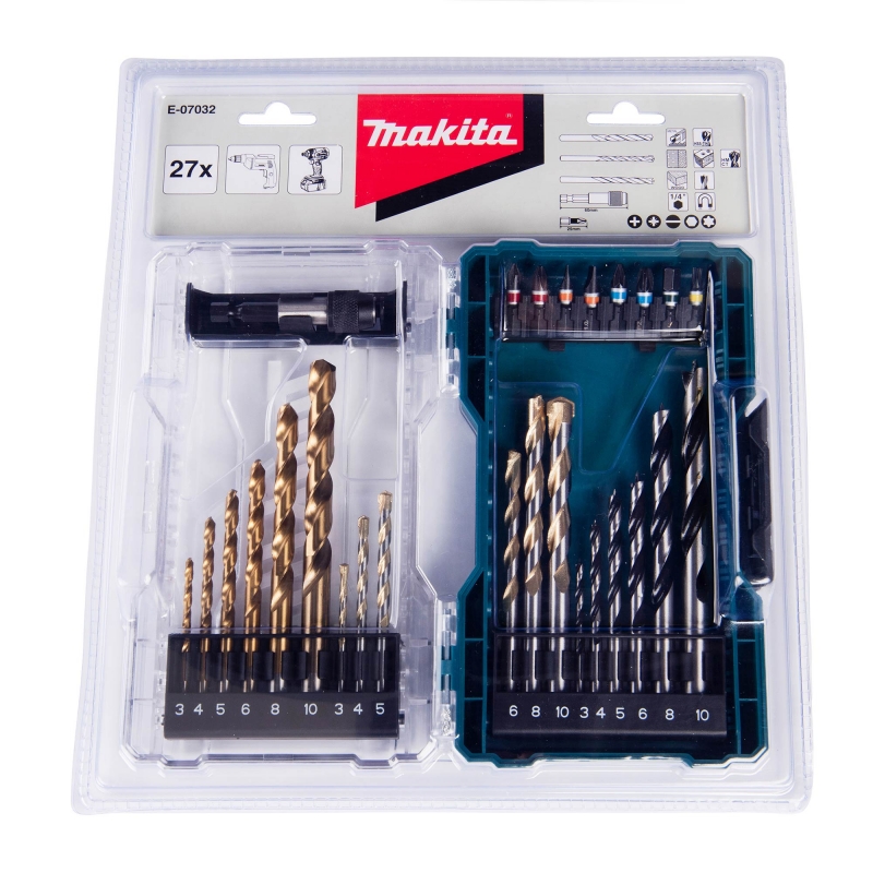 MAKITA MAKITA E-07032 27 Piece Drill & Bit Set