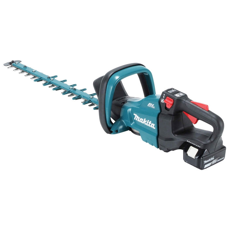 MAKITA MAKITA DUH502RT 18v Brushless 50cm Hedge Trimmer with 1x5ah Battery