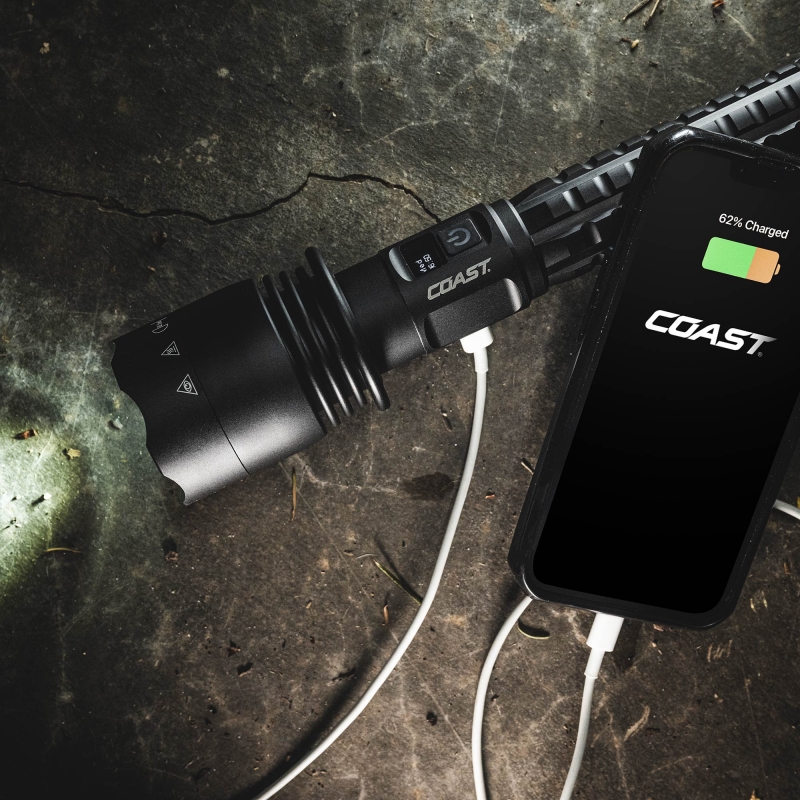 COAST COAST XP40R Rechargeable 8000 Lumen Torch