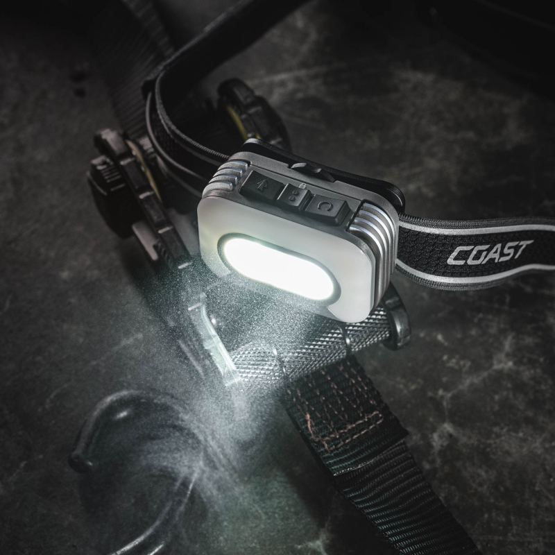 COAST COAST RL35R Rechargeable 1000 Lumen Head Torch with voice control