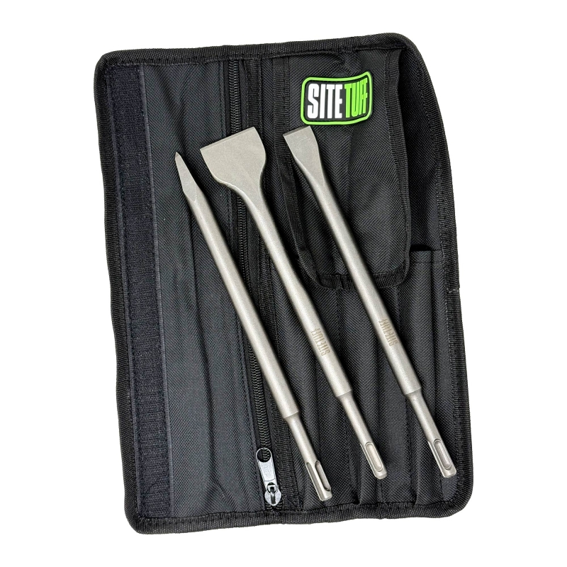 PREMIER DIAMOND PREMIER DIAMOND GT40460 ST-SDSP SDS Plus 3 Piece Point/Chisel Set