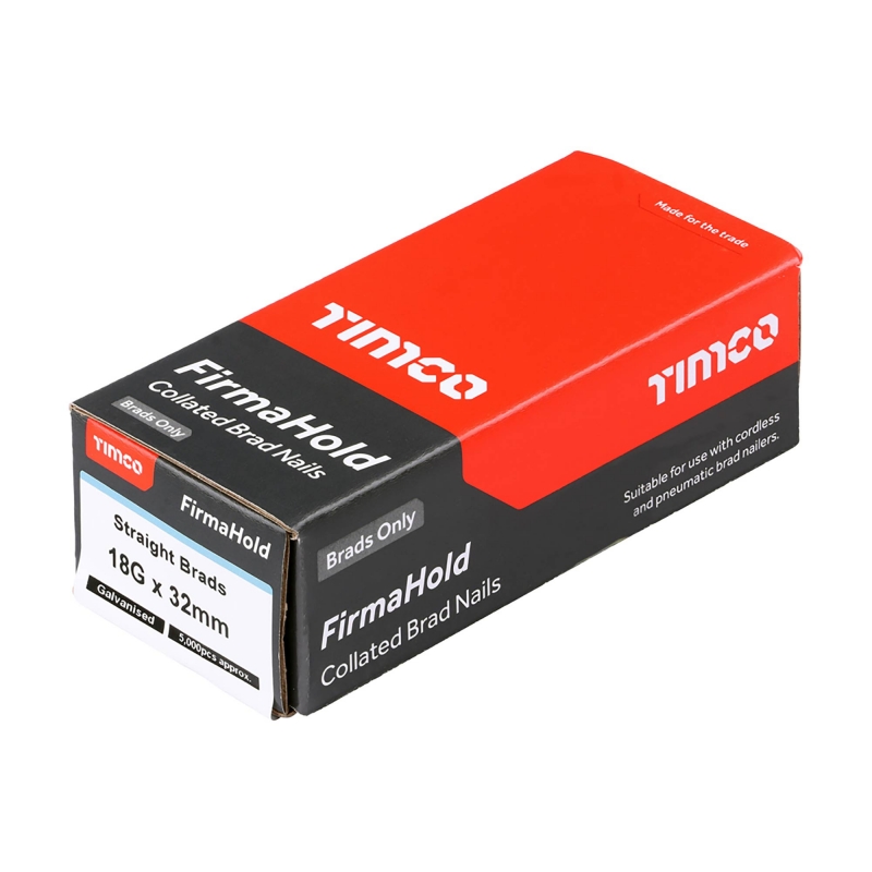 TIMCO TIMCO BG1832 32mm 18G Galv Straight Nails (5000)