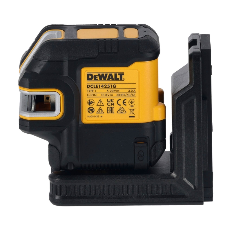 DEWALT DEWALT DCLE14251GB Green 5-Spot Line Laser - USB
