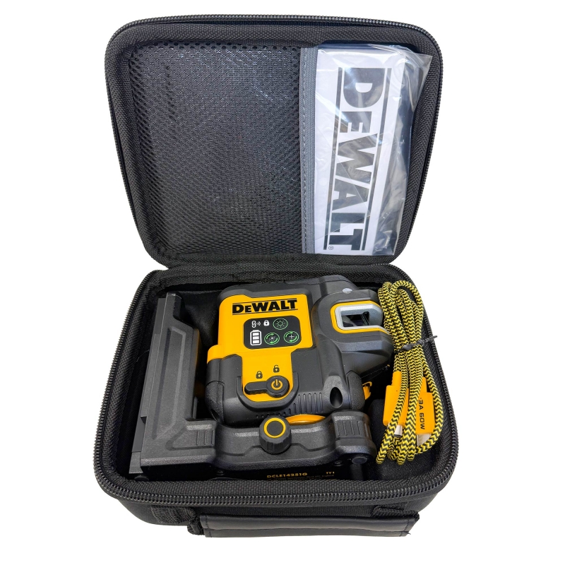DEWALT DEWALT DCLE14251GB Green 5-Spot Line Laser - USB