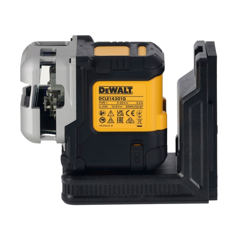 DEWALT DEWALT DCLE14301GB Green 3x180 Line Laser - USB