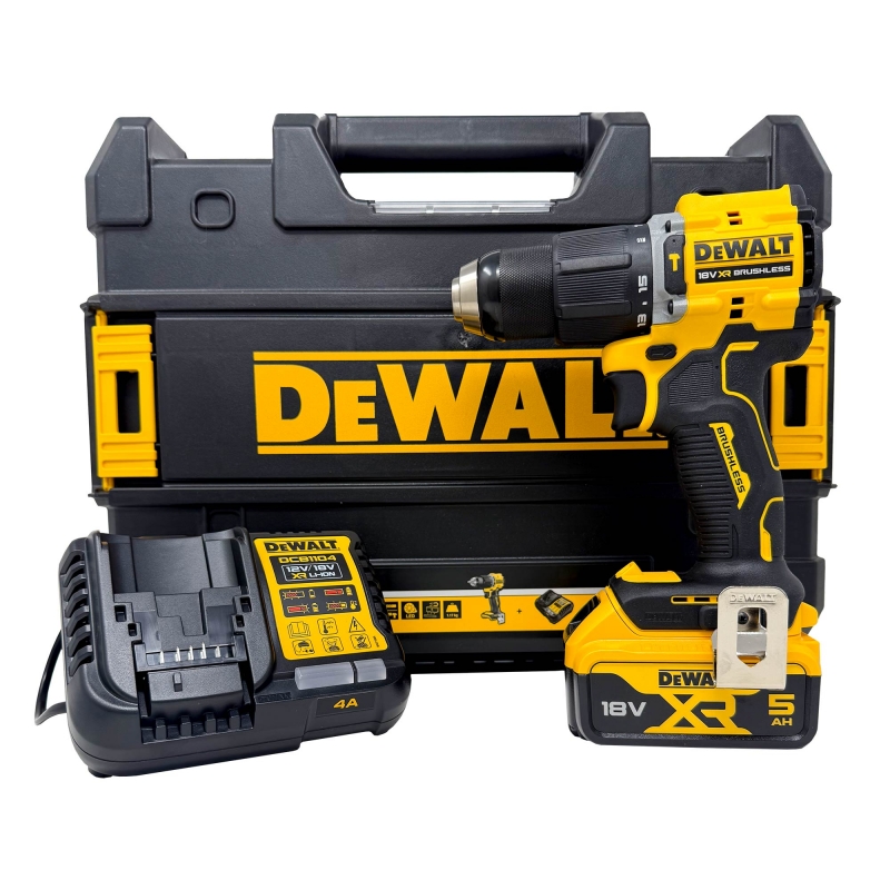 DEWALT DEWALT DCD799P1T 18v Brushless Combi Drill with 1x5ah Battery