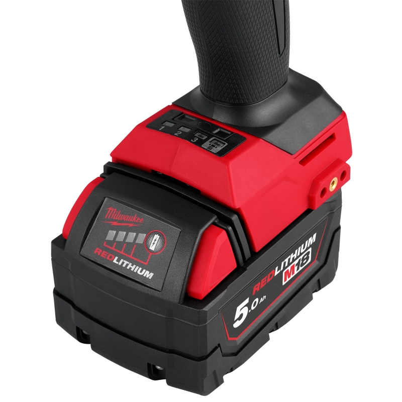 MILWAUKEE MILWAUKEE M18FHIW2F12-502X FUEL 18v Impact Wrench with 2x5ah Batteries