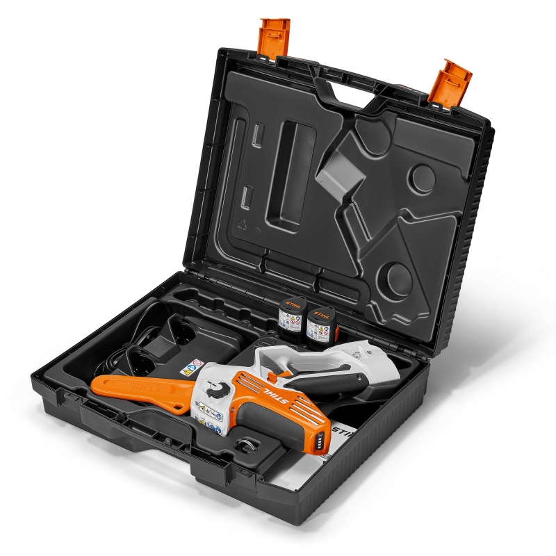 STIHL STIHL GA040116917 GTA40 Cordless Pruner with 2xAS2 Batteries