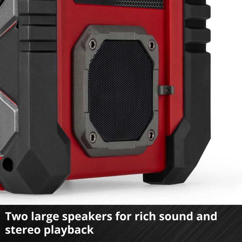 EINHELL EINHELL TE-CR18LiDAB+/FM/BT-Solo 18v Site Radio BODY ONLY