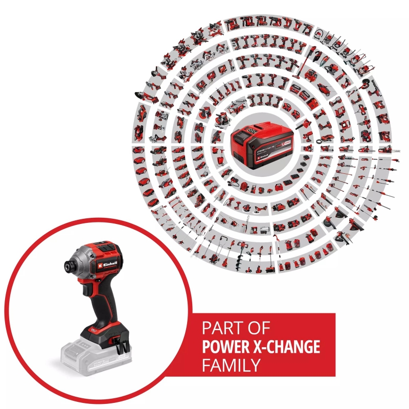 EINHELL EINHELL TP-CI 18/250-C Li BL - Solo 18v Impact Driver BODY ONLY