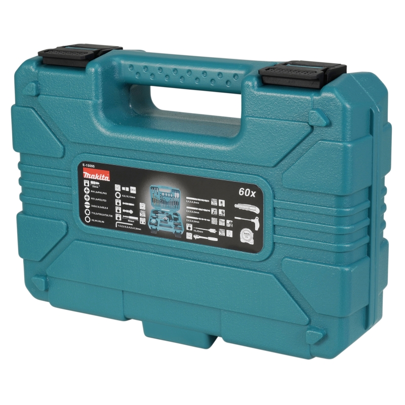 MAKITA MAKITA E-15095 60 Piece Bit & Hand Tool Set