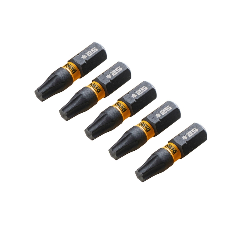 DEWALT DEWALT DT7382TQZ T25 25mm IR Torsion Bit (x5)