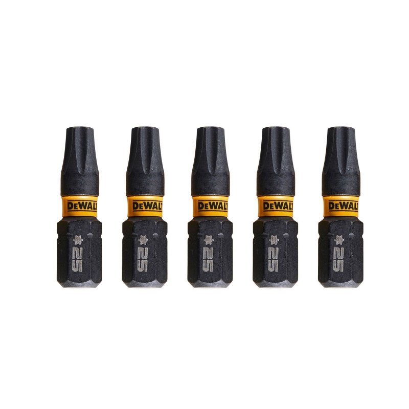 DEWALT DEWALT DT7382TQZ T25 25mm IR Torsion Bit (x5)
