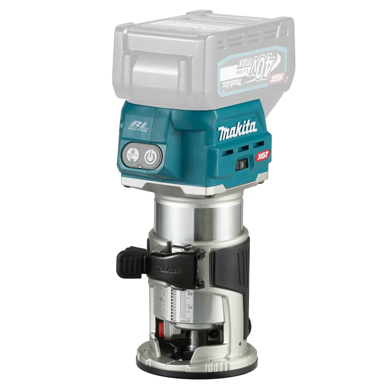 MAKITA MAKITA RT001GZ21 40v Router Trimmer BODY ONLY with Makpac Case