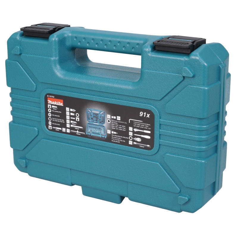 MAKITA MAKITA E-15752 91 Piece Screw Bit & Socket Set