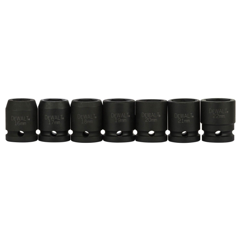 DEWALT DEWALT DT7506QZ 17 Piece Impact Socket Set