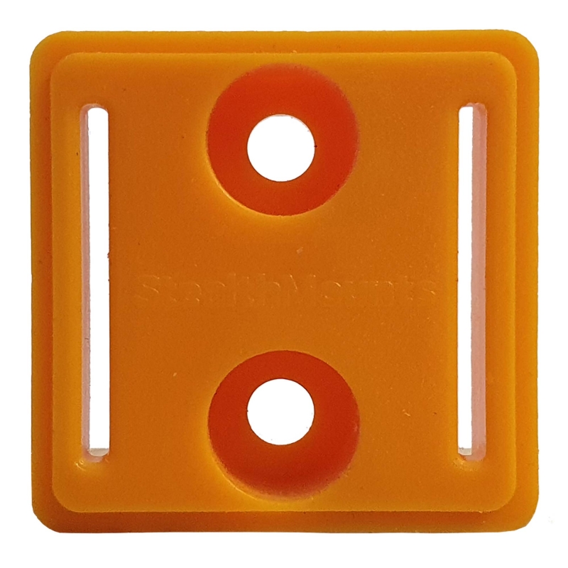 STEALTHMOUNTS STEALTHMOUNTS TMSPACE-YLW-6 Yellow Tool Mount Spacers