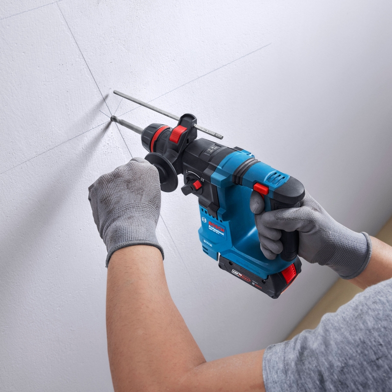 BOSCH BOSCH GBH18V-18X 18v SDS Plus Hammer Drill with 2x5ah Batteries