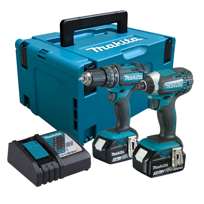 MAKITA MAKITA DLX2131RJ 18v DHP482/DTD152 Twin Pack with 2x3ah Batteries
