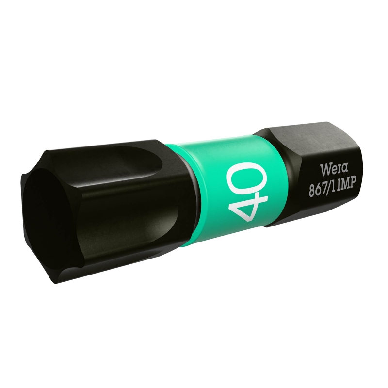 WERA WERA 867/1 IMP DC TORX® 40x25mm Impaktor bits (10 Pack)