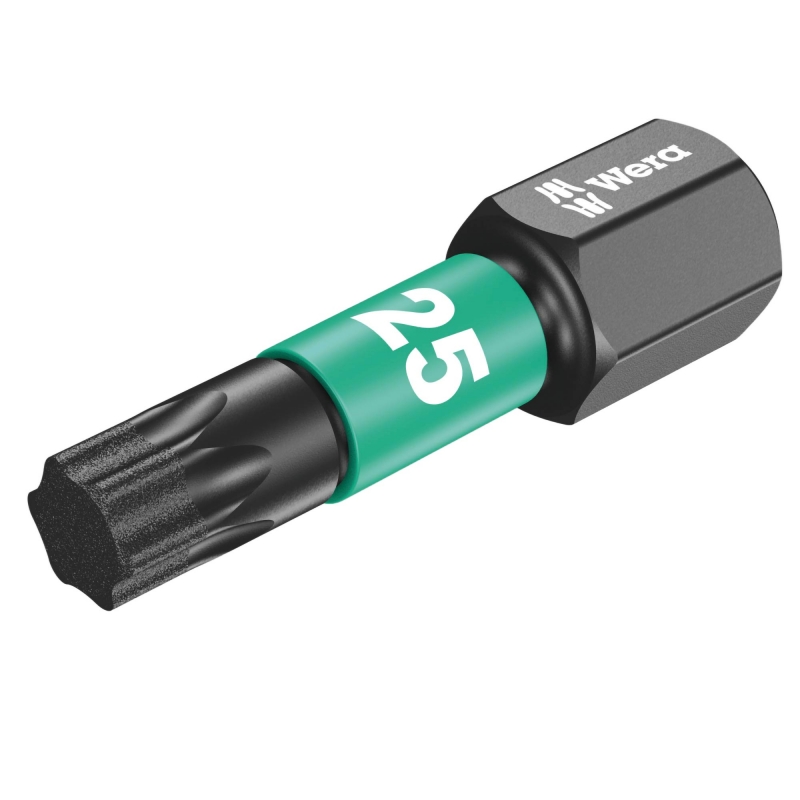 WERA WERA 867/1 IMP DC TORX® 25x25mm Impaktor bits (10 Pack)