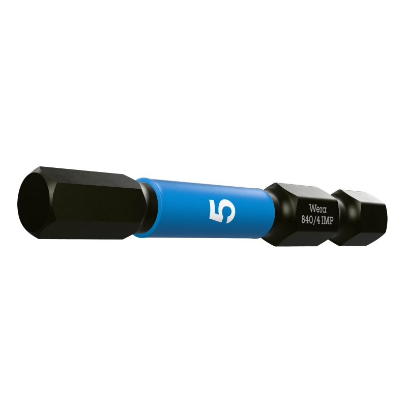 WERA WERA 840/4 IMP DC Hex-Plus 5x50mm Impaktor bits (5 Pack)