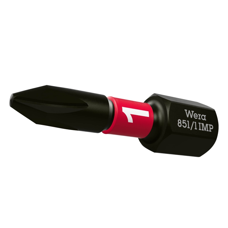 WERA WERA 851/1 IMP DC PH Impaktor PH1x25mm bits (10 Pack)
