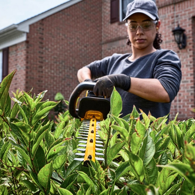 DEWALT DEWALT DCMHT573X1 54V FlexVolt Hedge Trimmer with 1x 9Ah Battery