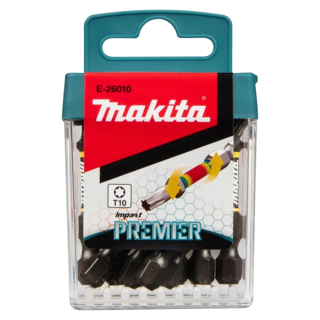 MAKITA MAKITA E-26010 Premier Torsion Bit T10-50mm 10 Pack