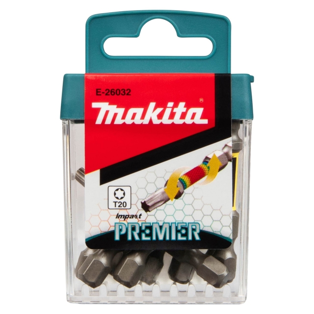 MAKITA MAKITA E-26032 Premier Torsion Bit T20-50mm 10 Pack