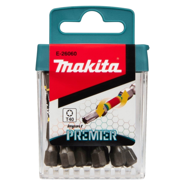 MAKITA MAKITA E-26060 Premier Torsion Bit T40-50mm 10 Pack