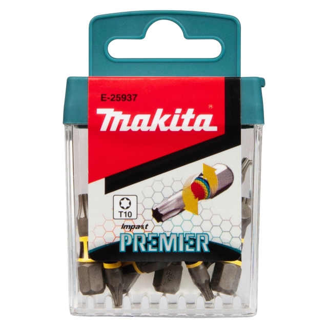 MAKITA MAKITA E-25937 Premier Torsion Bit T10-25mm 15 Pack