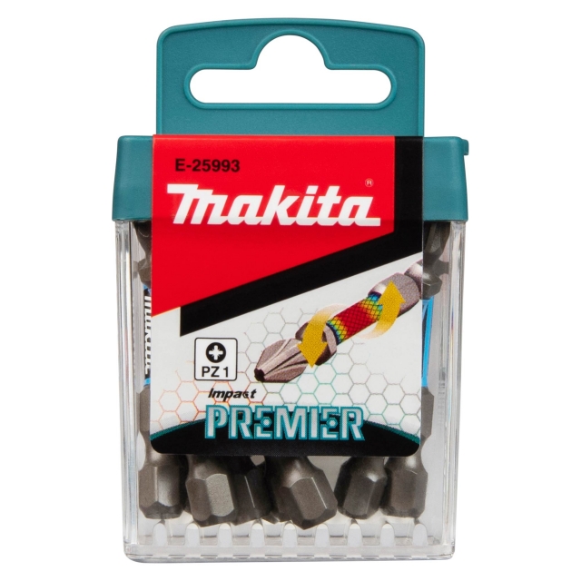 MAKITA MAKITA E-25993 Premier Torsion Bit Pz1-50mm 10 Pack