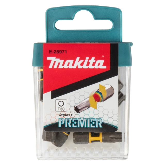 MAKITA MAKITA E-25971 Premier Torsion Bit T30-25mm 15 Pack