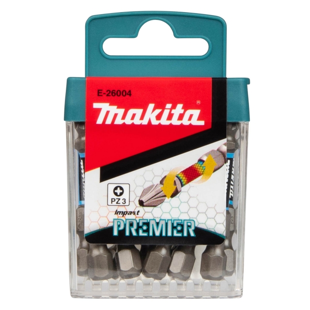 MAKITA MAKITA E-26004 Premier Torsion Bit Pz3-50mm 10 Pack