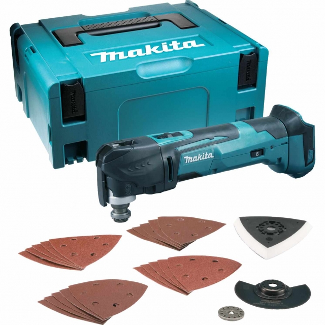 MAKITA MAKITA DTM51ZJX7 18v LXT Multi-Tool BODY ONLY complete with Accessories