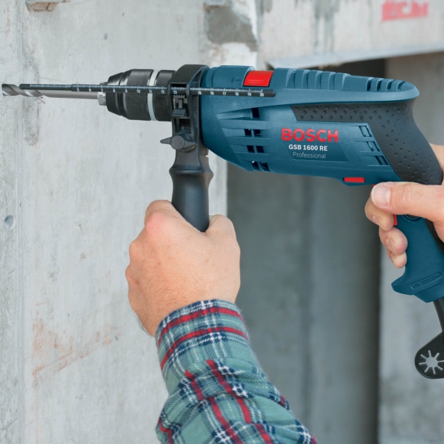 BOSCH BOSCH GSB1600RE 240v Impact Drill