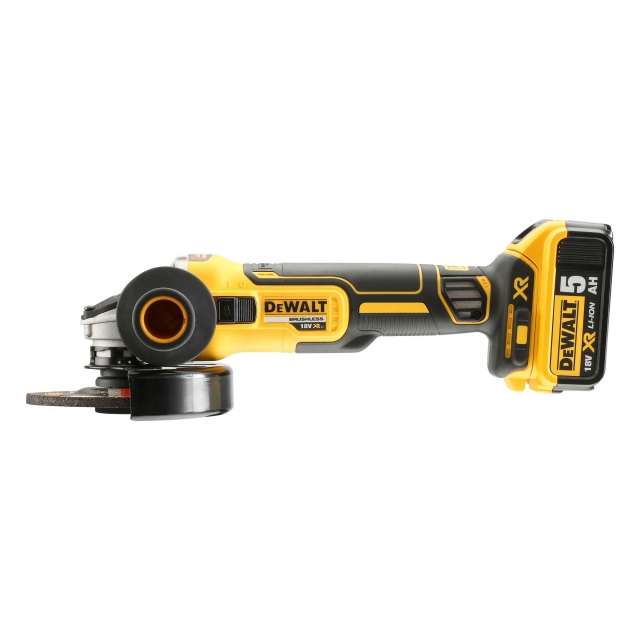 DEWALT DEWALT DCG405P2 18V XR Brushless 125mm Angle Grinder 2x 5.0Ah