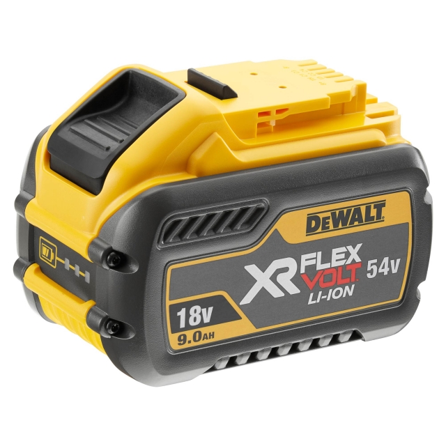 DEWALT DCB547 XR Flexvolt 18/54v 9Ah Battery - Dual-Voltage Power for Maximum Versatility