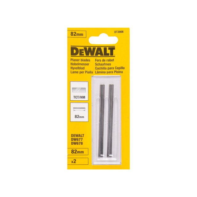 DEWALT DEWALT DT3906QZ 2 Pack Reversible 82mm TCT Planer Blades