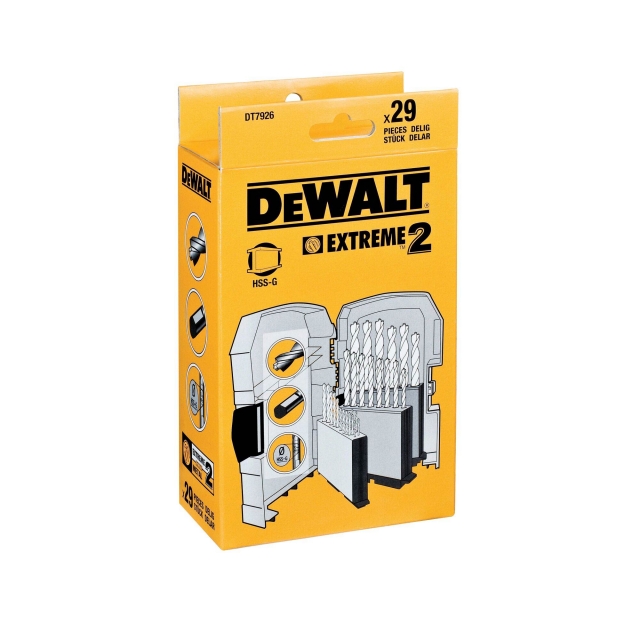 DEWALT DEWALT DT7926XJ 29pc HSS-G EXT.2 Drill Bit Set