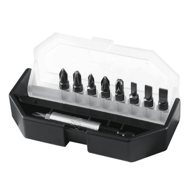 STANLEY STANLEY 1 68 734 10 Pce Bit Set - Phillips/Pozi/Parallel