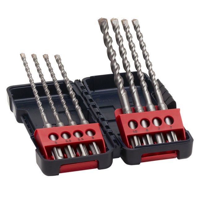 BOSCH 2607019904 8pc SDS+3 Drill Bit Set